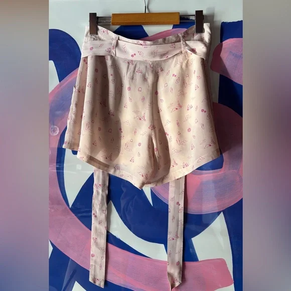 Rails Silk Desert Print Tie Waist Shorts – Size Small - Picture 4 of 5